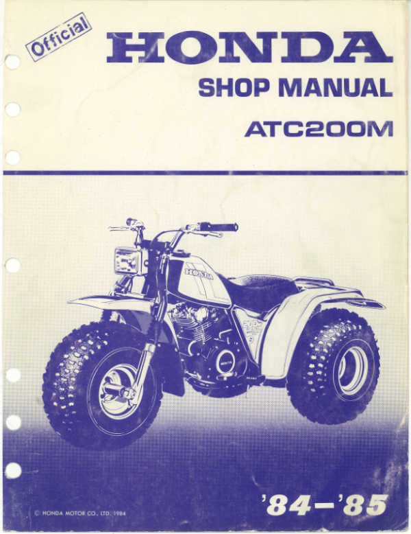 84 85 shopmanual Manual