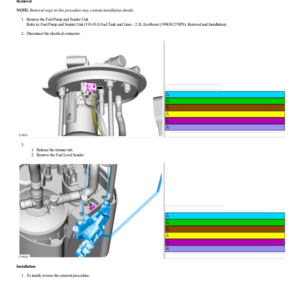 Fuel Level Sender G2224191 Manual