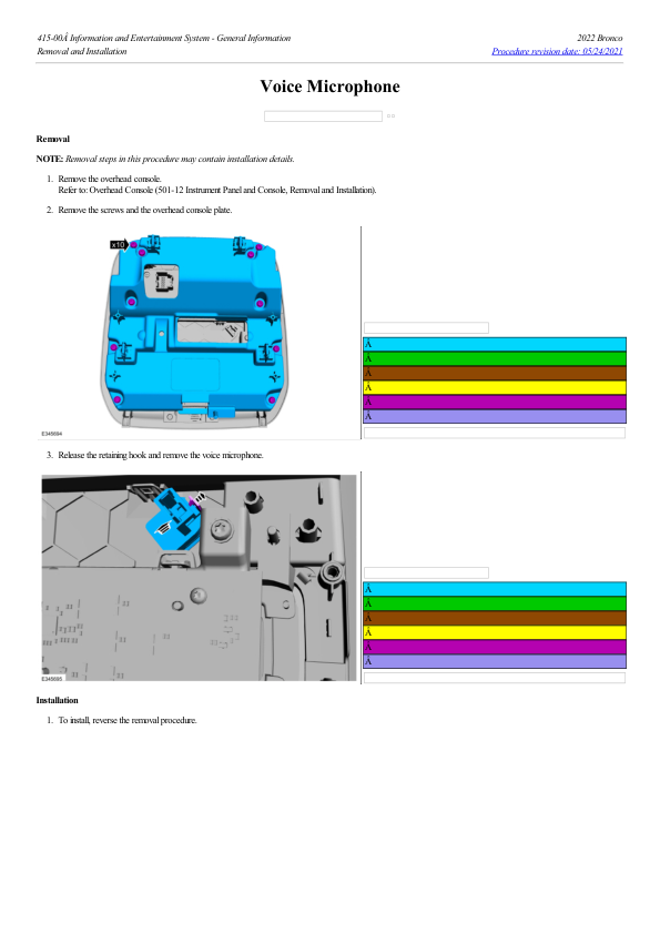 Voice Microphone G2199078 Manual