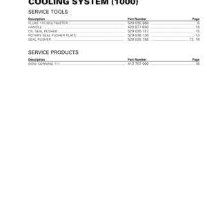 ATV MY18 Cooling System (1000) 219100885 017 Manual