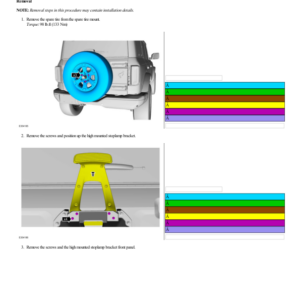 High Mounted Stoplamp G2222554 Manual