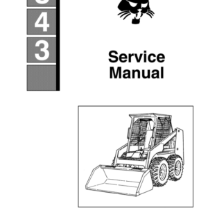 Bobcat 843 Repair pdf Manual