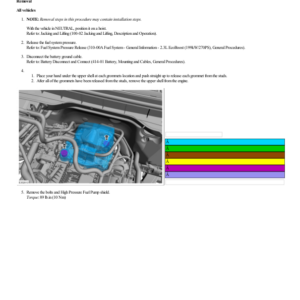 Fuel Lines G2224192 Manual