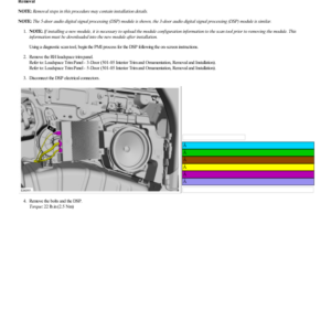 Audio Digital Signal Processing (DSP) Module G2199062 Manual