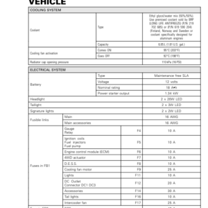 SSV 2018 Vehicle Tech Spec (Maverick X3 X mr) Shop 219100916 011 Manual