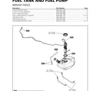 SSV 2019 Fuel Tank and Fuel Pump Maverick Shop Supp 219100971 016 Manual