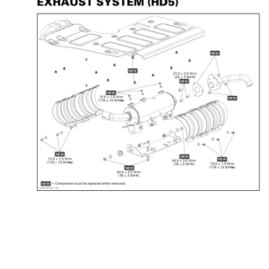 SSV MY20 Exhaust HD5 (Defender suppl.) 219101010 011 en Manual