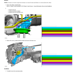 Heater Core G2222233 Manual