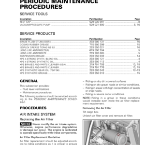 SSV 2017 Maintenance Procedures (Defender HD5) Shop tmr2017 406 Manual