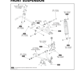 SSV 2018 Front Suspension (MAVERICK TRAIL) Shop 219100905 051 Manual