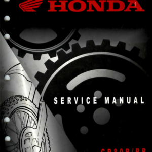 Honda Cr80r Cr85r Repair 1995 2007 Cr80 Cr85 Manual