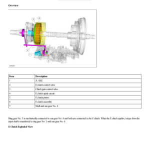 E Clutch G2217346 Manual