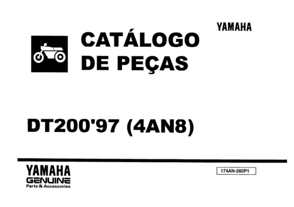 Yamaha DT200 97(4AN8) Manual