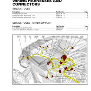 SSV 2019 Wiring Harness and Connectors Maverick Shop Supp 219100971 018 Manual