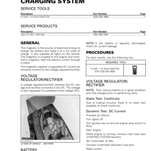 ATV Charging System (Mini DS) Shop vmr2017 023 Manual