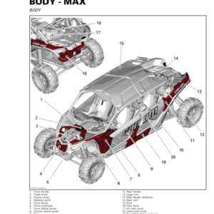 SSV MY20 Body MAX (Maverick suppl.) 219101007 024 en Manual