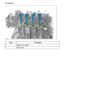 Engine Ignition Component Location G2222724 Manual