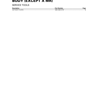 ATV Body (except X mr) (Renegade, Renegade X mr) Shop vmr2016 416 Manual