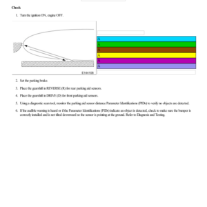 Elevation System Check G2217550 Manual