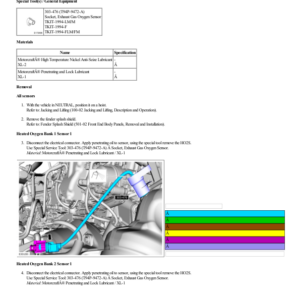 Heated Oxygen Sensor (HO2S) G2193584 Manual