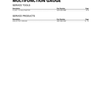 Multifunction Gauge Manual