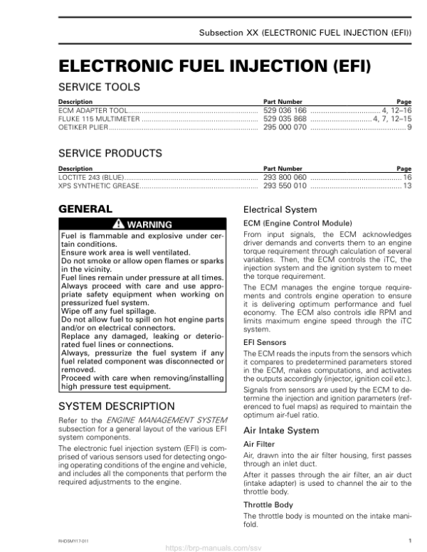 SSV 2017 Diagnostic and Fault Codes (Defender HD5) Shop tmr2017 418 Manual