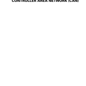 Controller Area Network (CAN) 219101005 019 en Manual