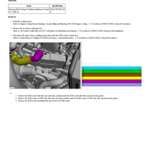 Exhaust Gas Recirculation (EGR) Cooler G2223873 Manual