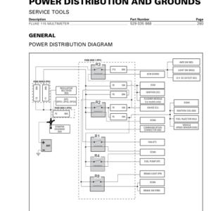 ATV Power Distribution and Grounds (OUTLANDER L) Shop vmr2016 048 en Manual