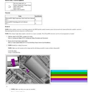 Catalytic Converter LH G2222297 Manual