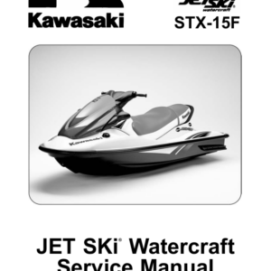 Kawasaki STX 15F [en]9th edition 2011 Manual