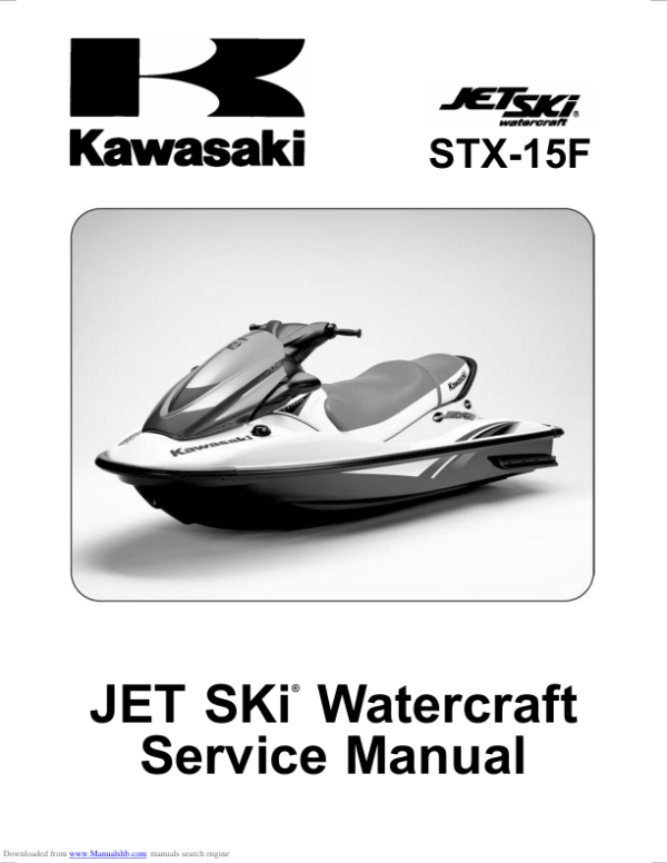 Kawasaki STX 15F [en]9th edition 2011 Manual