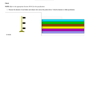 Valve Stem Diameter G2219097 Manual