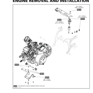 SSV MY20 Engine removal installation HD5 (Defender suppl.) 219101010 006 en Manual