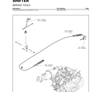 SSV SHIFTER (Commander MAX) Shop 02xSQVAA2 SM91Y014S05 tmr2014 311 Manual