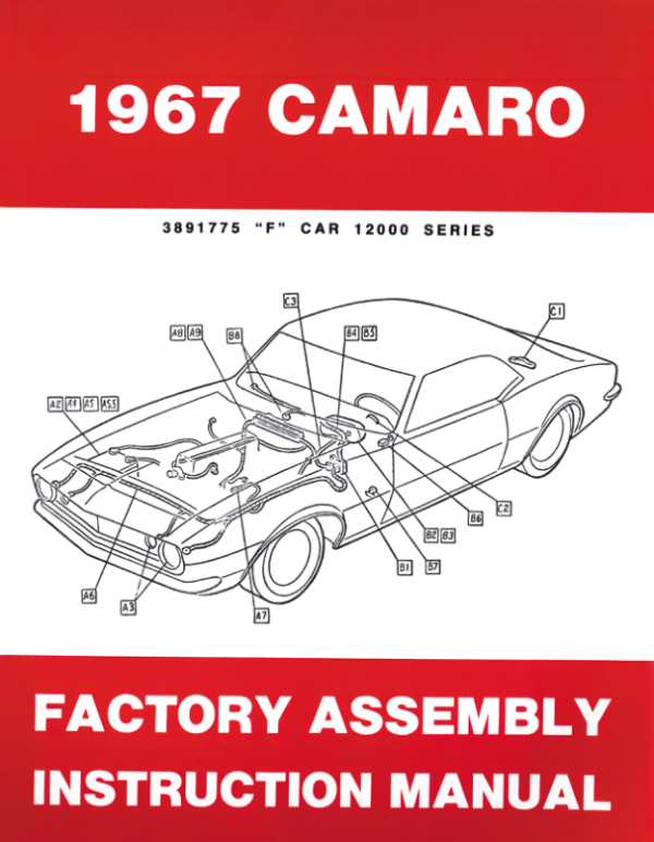 1967 Factory Assembly for Chevrolet Camaro Manual