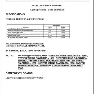 EXTERIOR LIGHTING Manual