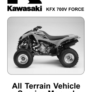 2004 Kawasaki KFX 700 V Force Manual