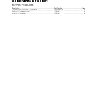 SSV 2019 Steering System 219100967 025 Manual