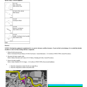 Fuel Rail G2201438 Manual