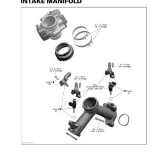 ATV 2015 OUTLANDER 6X6 (Intake Manifold) Shop 04cF7JAAU SM51Y015S01 vmr2015 117 Manual