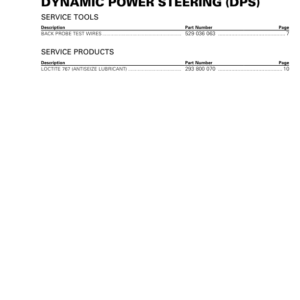 ROAD 2017 F3 Dynamic Power Steering (DPS) rmr2017 015 Manual