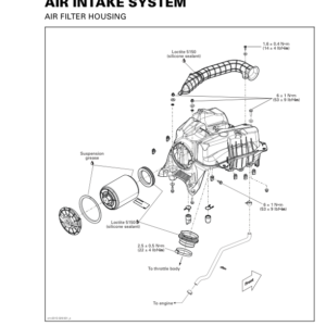 ATV Air Intake System (OUTLANDER L) Shop vmr2016 027 en Manual