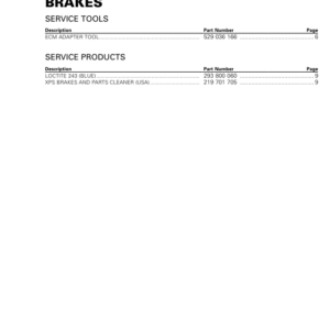 SSV Brakes (Commander) Shop tmr2016 016 Manual