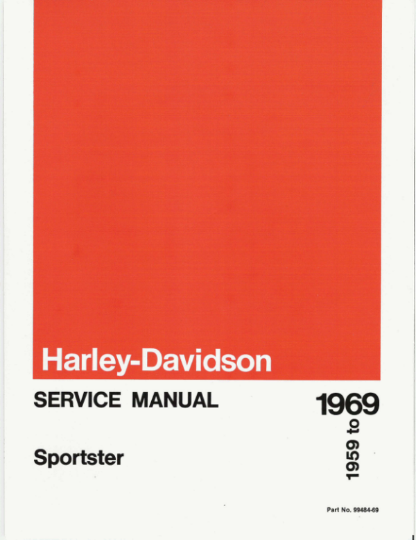 1959-1969 Harley Davidson Sportster Manual