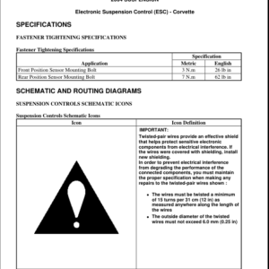 ELECTRONIC SUSPENSION Manual