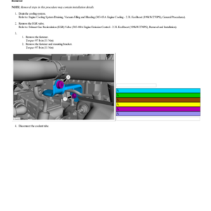 Exhaust Gas Recirculation (EGR) Cooler G2248524 Manual