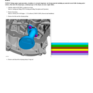 Oil Pump G2206284 Manual