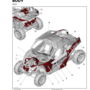 SSV 2017 Body (Maverick X3) Shop tmr2017 049 Manual