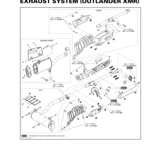 ATV Exhaust (X mr) Shop man vmr2017 105 Manual